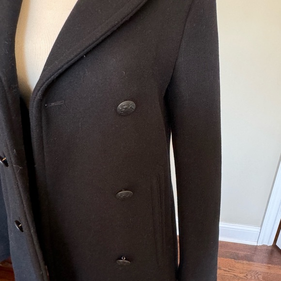 Nili Lotan Cash Peacoat in Black Size XS $1595 NWOT - Picture 12 of 13